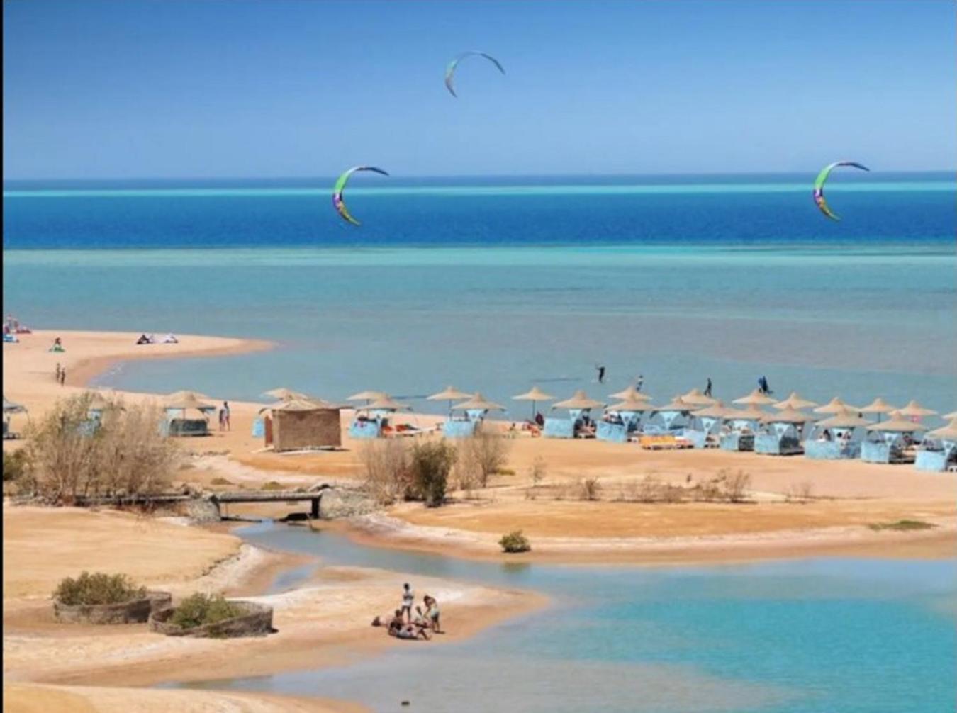 Joynant-Gouna Kite Road-2Room Mangroovy Free Beach Access - Pool View- Hurghada Exteriör bild